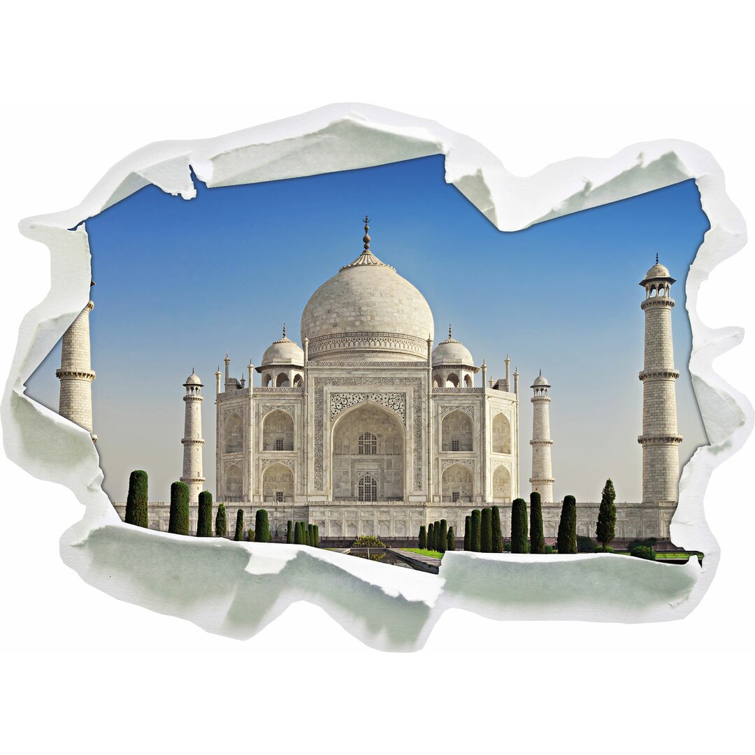 Enormer Taj Mahal Wandaufkleber