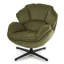 Upholstered Fabric Armchair-1983285830