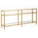 Ceno Glass Top Console Table