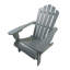 Chaise Adirondack d'extérieur ou d'intérieur en bois
