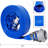 1.5" ID × 50 Ft Pool Backwash Hose, Heavy Duty Reinforced Blue PVC Lay Flat Water Discharge Pump Hoses For Swimming Drain Pools And Clean Filters, With Aluminum Camlock C And E Fittings-126279418