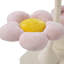 Tour pour chat d'intérieur en forme de fleur avec plates-formes en fleurs, boules roses cylindriques et suspendues pour l'exploration Arbre à plusieurs niveaux en beige, avec une base stable, un lit surélevé, un centre à gratter