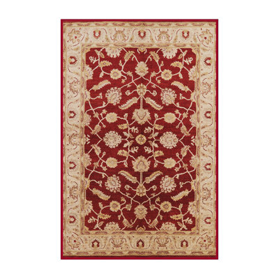 Tapis oriental rouge / beige Dadur
