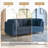 Seemab 80.4" W Upholstered Corduroy Standard Loveseat with Solid Wood Legs-437311029