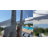 Ronak 9' Square Cantilever Umbrella with Base and 360° Rotation-1943350659