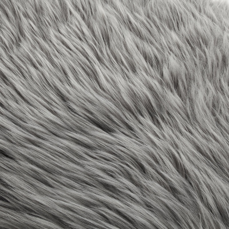 Banc rembourré Evonne, Gris