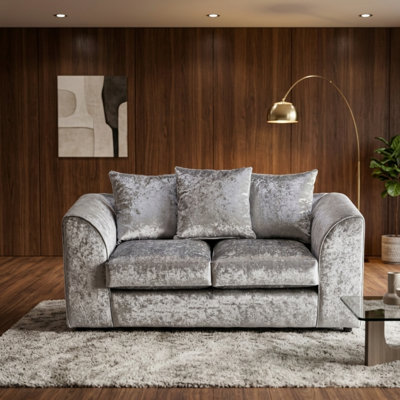 2 Seater Velvet Sofa