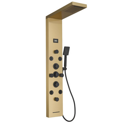 51.57'' Shower Panel with Dual Shower Head