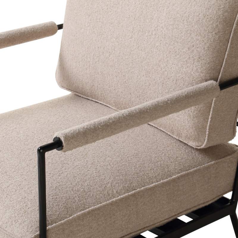 Vecchia Accent Chair Terracotta, Beige