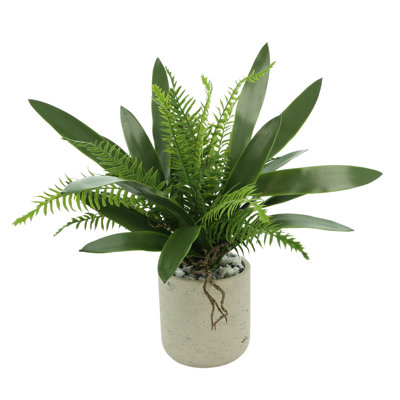 Riey Faux Plant in Fiberstone Pot