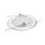 Garniture de douche 6 po Lexan Flat Albalite