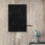 Impression sur toile, motif géométrique noir, vague abstraite, minimaliste, mid-century-97558771-97558773-119460980