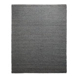 Sinder Wool Area Rug in Charcoal
