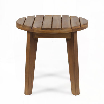 Outdoor Acacia Wood Side Table