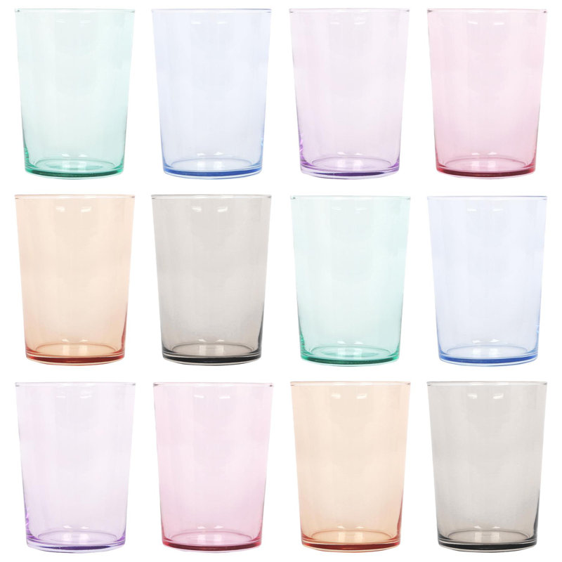 LAV Bodega Coloured Highball Glasses - 520ml, Pack of 12