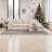 L-Shaped Modular Sofa With Deep Seats & High Back, Cloud-Soft Fabric, No Assembly Needed