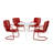 Kasen 4 - Person Patio Dining Set with Round Table-1875875087
