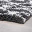 Tapis gris foncé / blanc Jemima-628694783