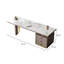 Bureau minimaliste moderne de 55,12 po-212907328