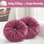 Coussin décoratif en velours 15 po Pumpkin Jewel-1949812285