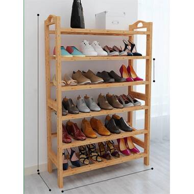 Grid 15 Pair Shoe Rack Dotted Line