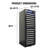 Vinotemp Butler Series Dual-Zone Wine Cooler