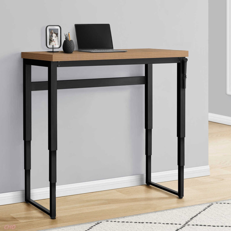 Bureau d'ordinateur, bureau personnel, debout, réglable, L 48 po, travail, ordinateur portable, contemporain, moderne