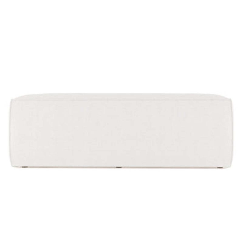 Crosby Slope Arm Sofa, 32.5" H x 84" W x 43" D, Weathered, Box Weave Linen Blanc