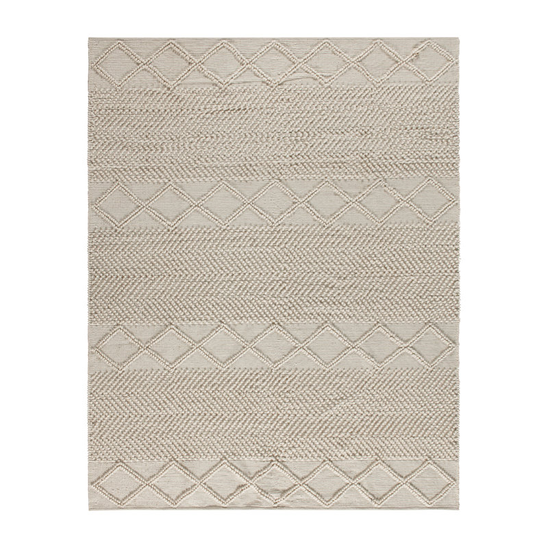 Tapis tissé à la main Faunce, Rectangle 5 pi x 7 pi