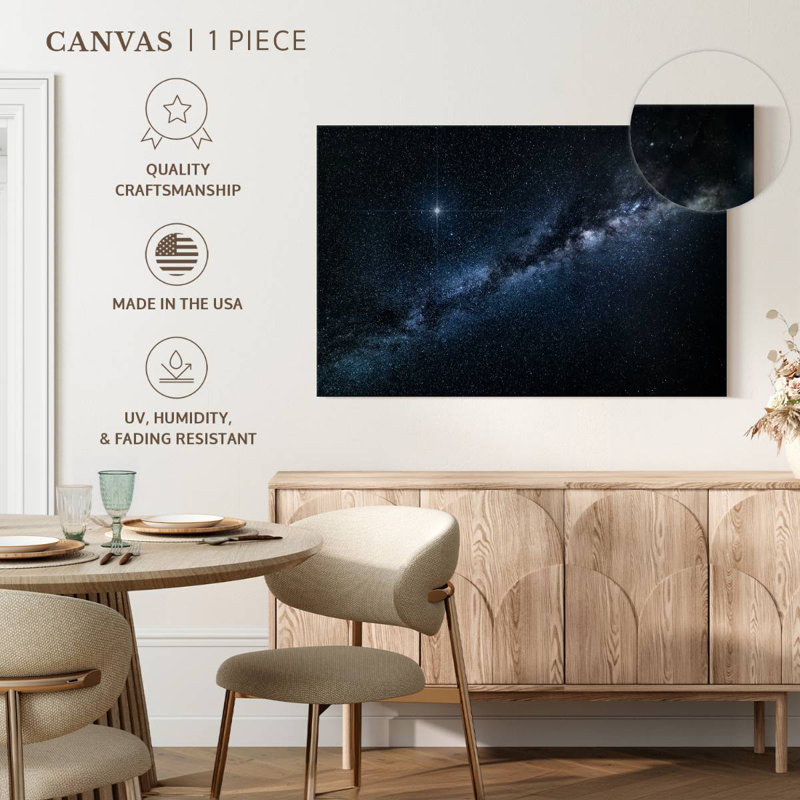 Cosmic Milky Way Galaxy, 16" H x 24" W