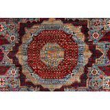 Wool Oriental Area Rug in Navy