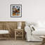 Impression de coq perché d'automne encadré sous verre, conception par Ed Wargo-1175732940-1175732942