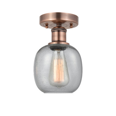 Plafonnier semi-encastré 6 lumières Carlucci