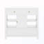 Meuble-lavabo multifonctionnel avec lavabo avec tablettes et tiroirs-434512155