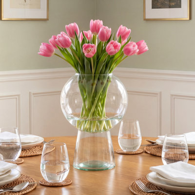 Trevino 9.8'' Glass Table Vase