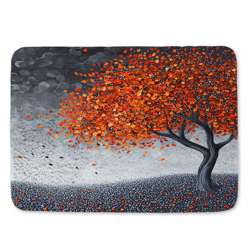 Tapis pour salle de bain Tree, L 24 po