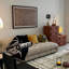 Art mural Mid-Century moderne en toile pour salon-726114369
