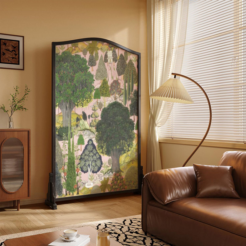 Hillian, Black/Green, 70.87" H x 39.37" W x 1.57" D