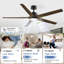 Ventilateur de plafond 5 pales Modern-249077300-249077303-249330914