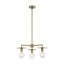 Lustre sphérique spoutnik à 3 lumières Sawvel-128386172