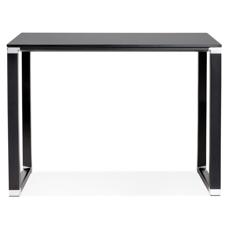 Jazya Metal Top Computer Desk, Black
