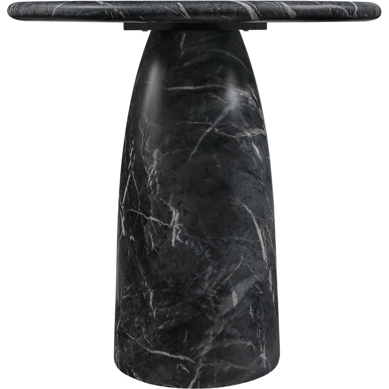 Table de bar Coserza, H 42 po x L 42 po x l 42 po, Noir