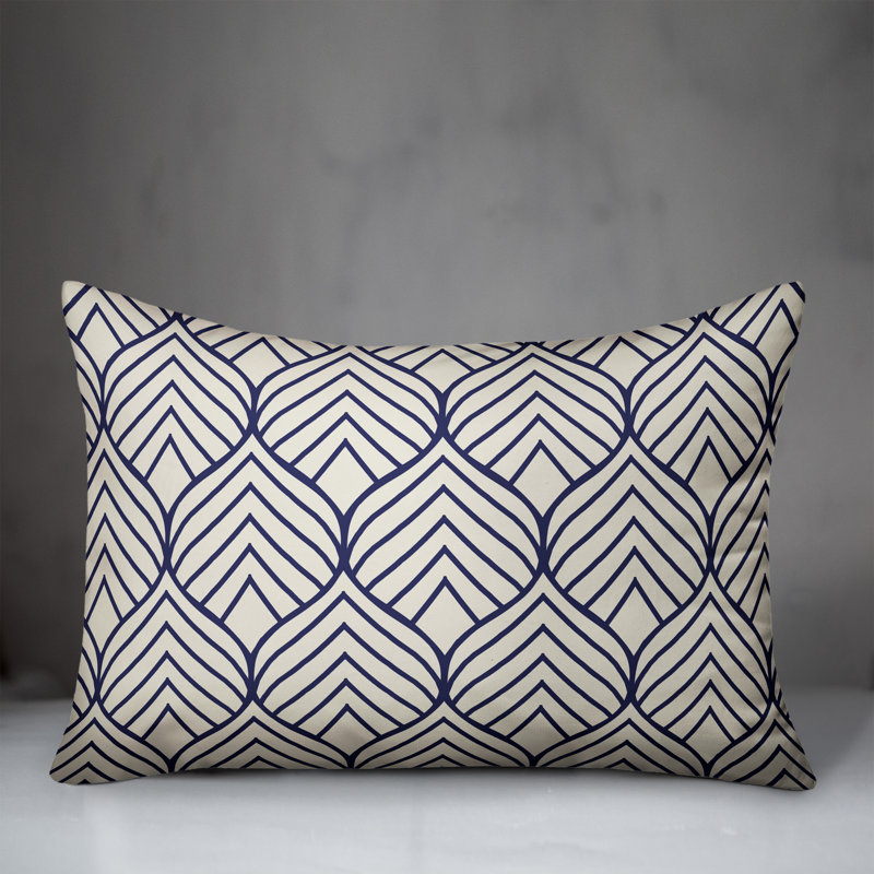 Geometric Outdoor Throw Pillow