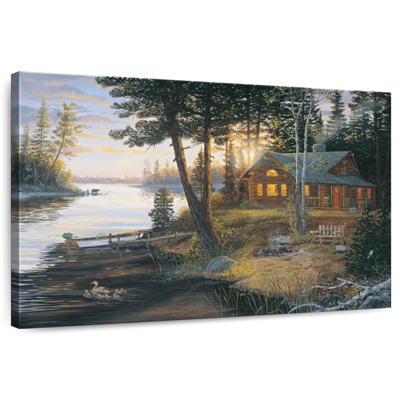Lilie Last Embers, 8" H x 12" W