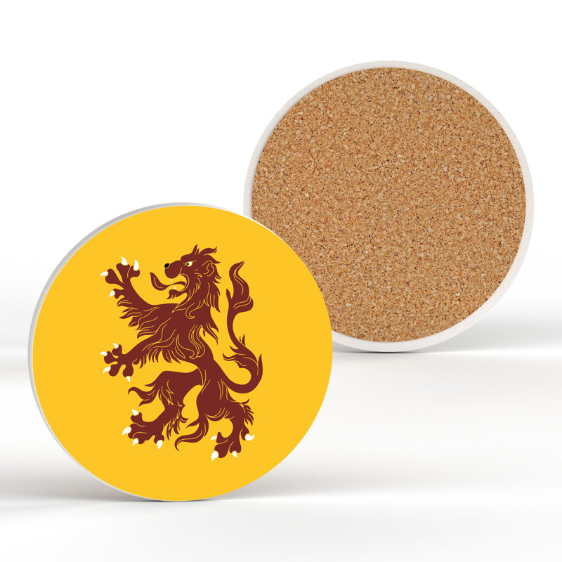 Ceramic Round 1 Piece Coaster