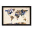 Urban World Map V by Michael Tompsett - Painting on Canvas-42158414-56803715