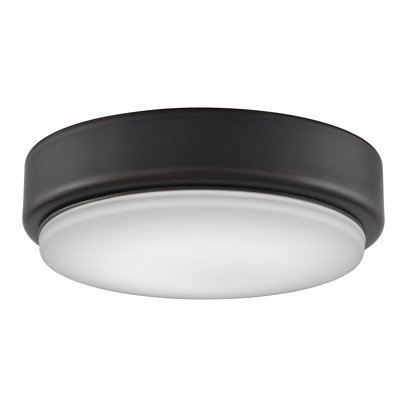 Levon Custom Ceiling Fan Correlated Color Temperature (CCT) Select LED Light Kit - Dark Bronze