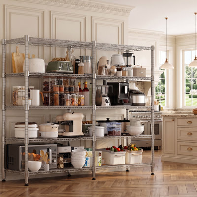 182.88 cm W Steel Shelving Unit