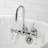 Kingston Brass Vintage Two-Handle 2-Hole Tub Wall Mount Clawfoot Tub Faucet-50999934