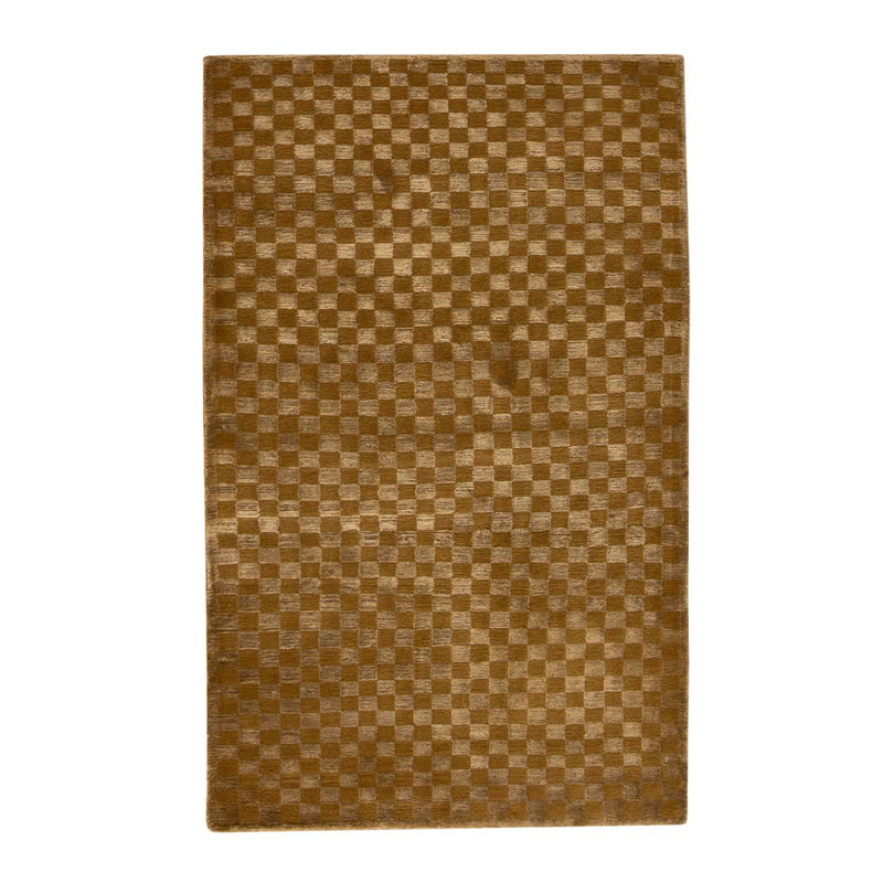 Wool Plaid Area Rug